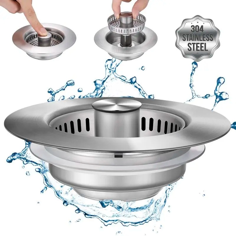 Anti-Clogging Kitchen Drain Filter