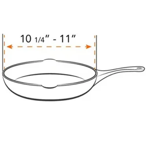 11-Inch Silicone Splatter Guard