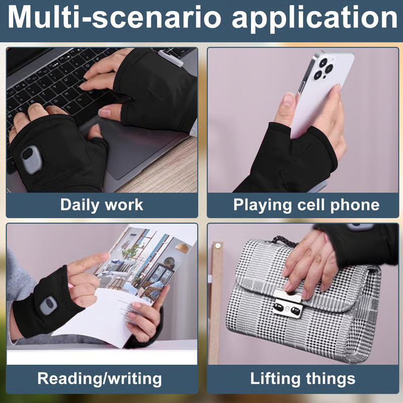 Digital Display Heated Gloves