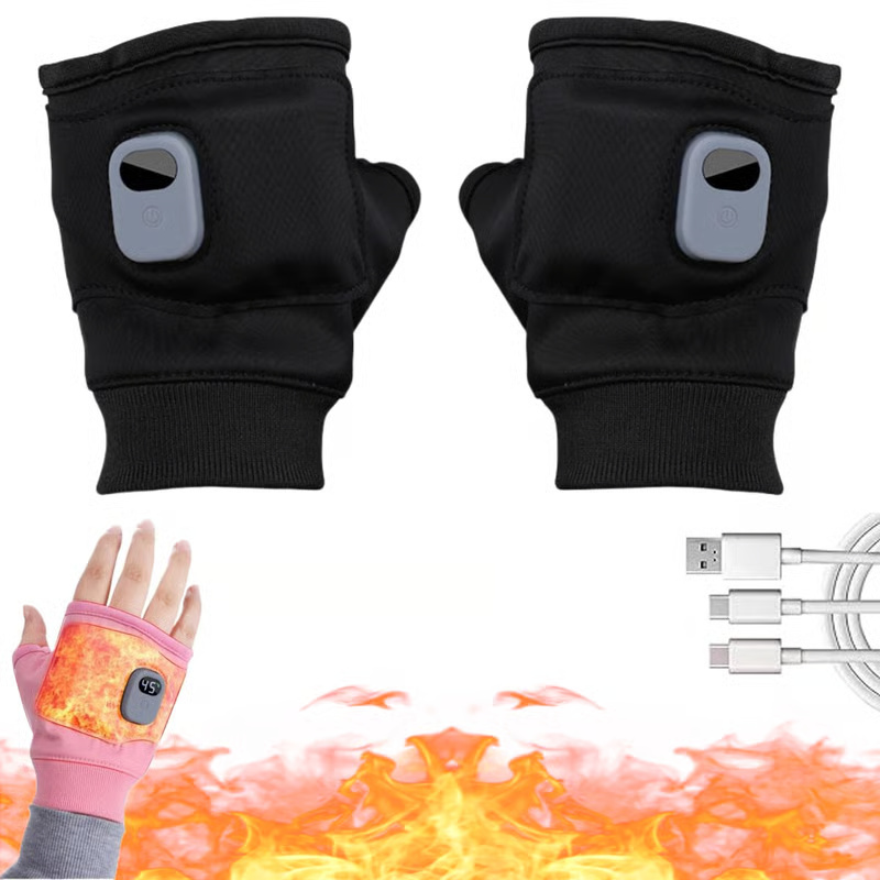 Digital Display Heated Gloves