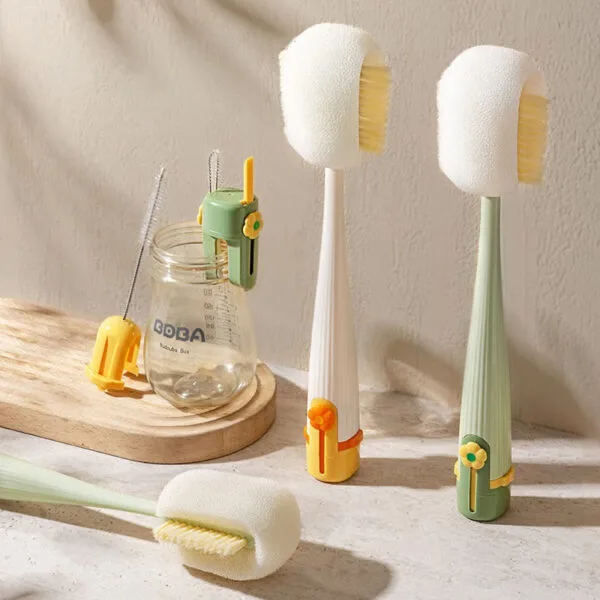 5-in-1 Baby Bottle Cleaning Brush Set