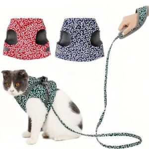 Breathable Cat Harness Set