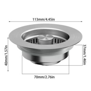 Anti-Clogging Kitchen Drain Filter