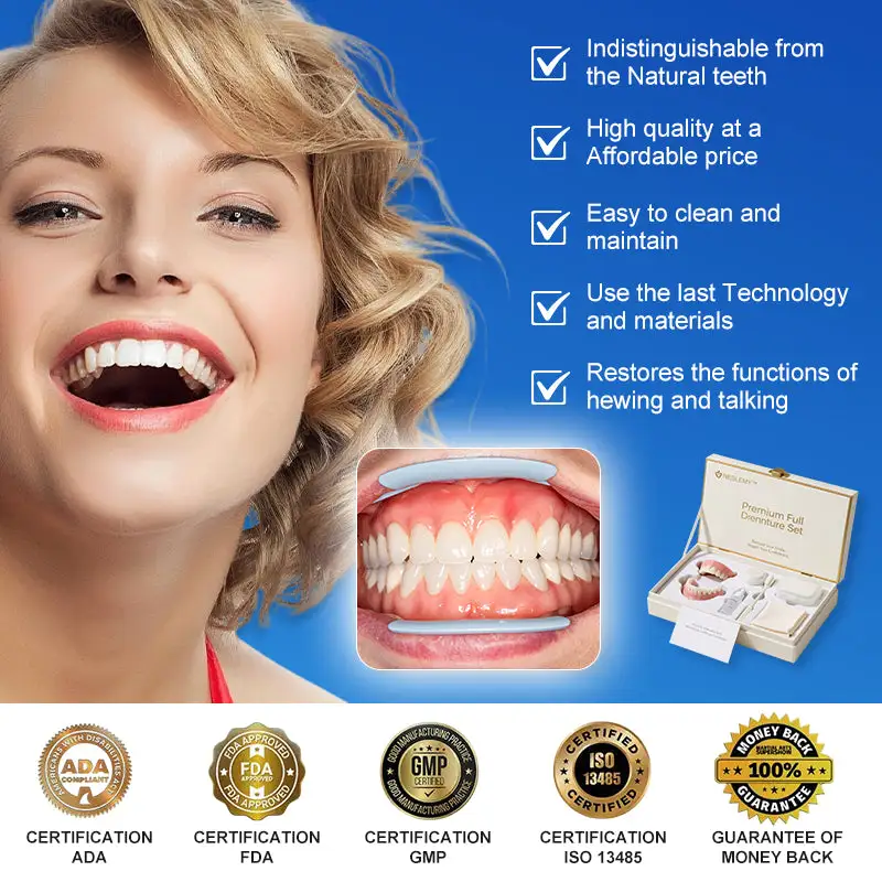 (Affordable --Advanced Customized Full Denture Set🦷 - Image 2