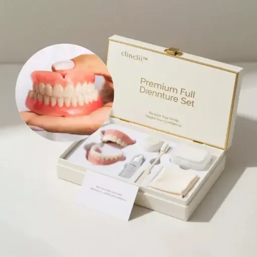 Advanced Customized Full Denture Set