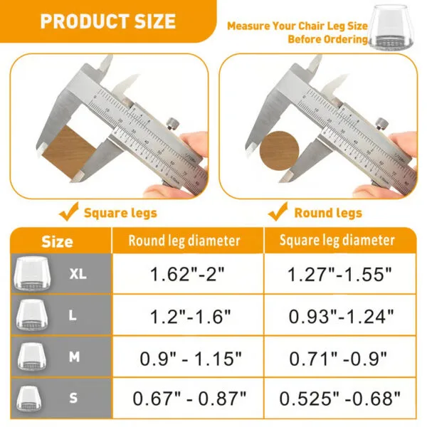Chair Leg Floor Protectors