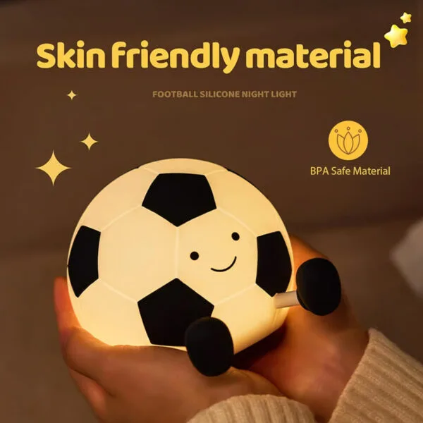 Cute Football Night Light for Kids