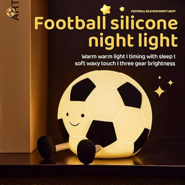 Cute Football Night Light for Kids
