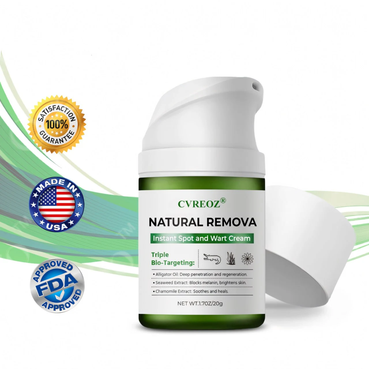 Natural Spot and Mole Removal Cream