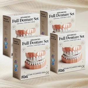 🦷Advanced Customized Full Denture Set🦷 -👨⚕️Mayo Clinic Certification🔥(Limited Time Discount Last 30 Minutes)🎁🎁 - Image 3