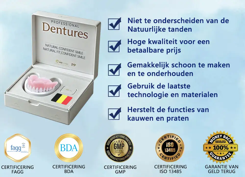 Geavanceerde op maat gemaakte volledige protheseset - Image 4