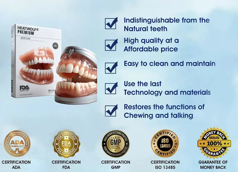 Premium Customized Full Denture Set🦷 - Image 10