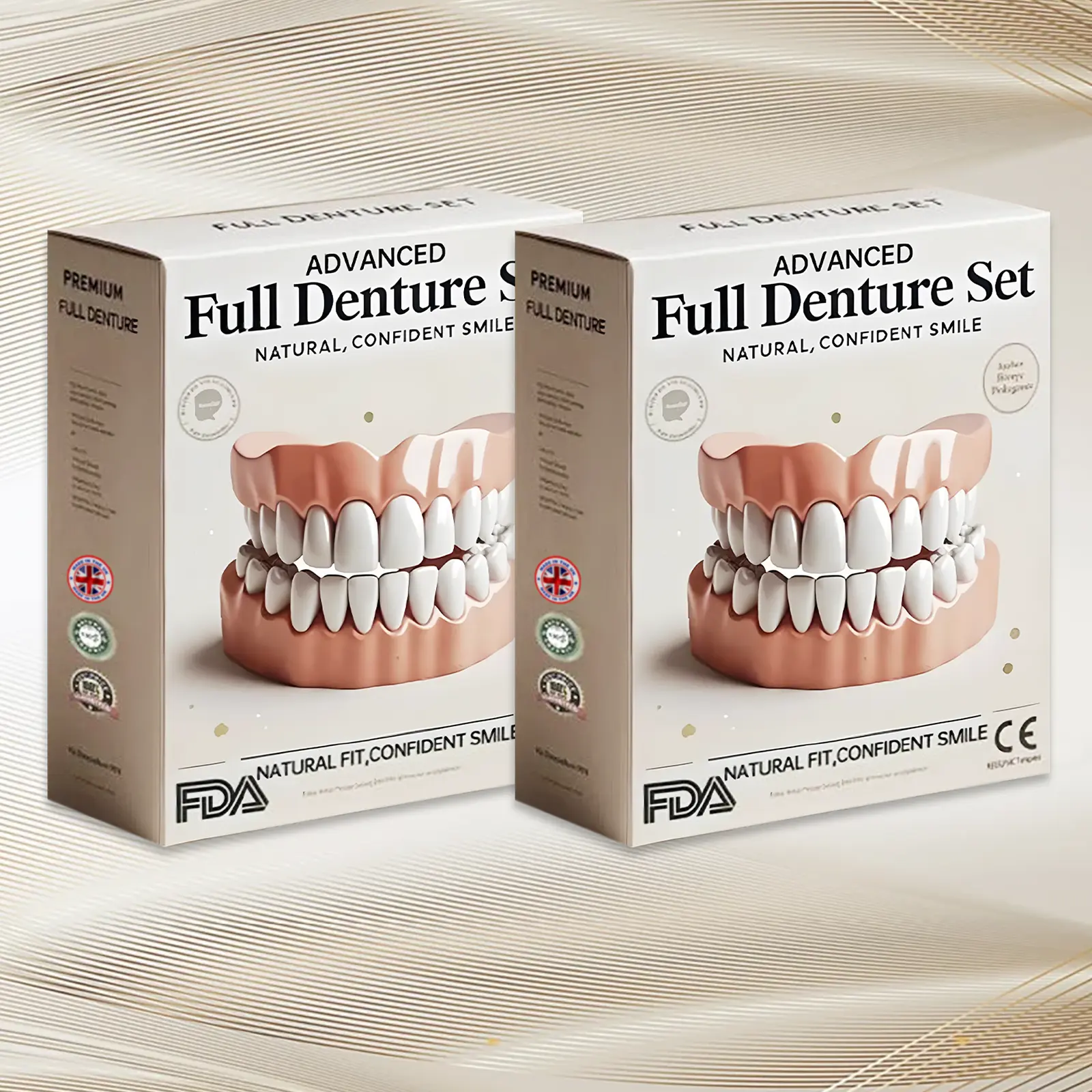 🦷𝐀𝐝𝐯𝐚𝐧𝐜𝐞𝐝 𝐂𝐮𝐬𝐭𝐨𝐦𝐢𝐳𝐞𝐝 𝐅𝐮𝐥𝐥 𝐃𝐞𝐧𝐭𝐮𝐫𝐞 𝐒𝐞𝐭🦷 - Image 3