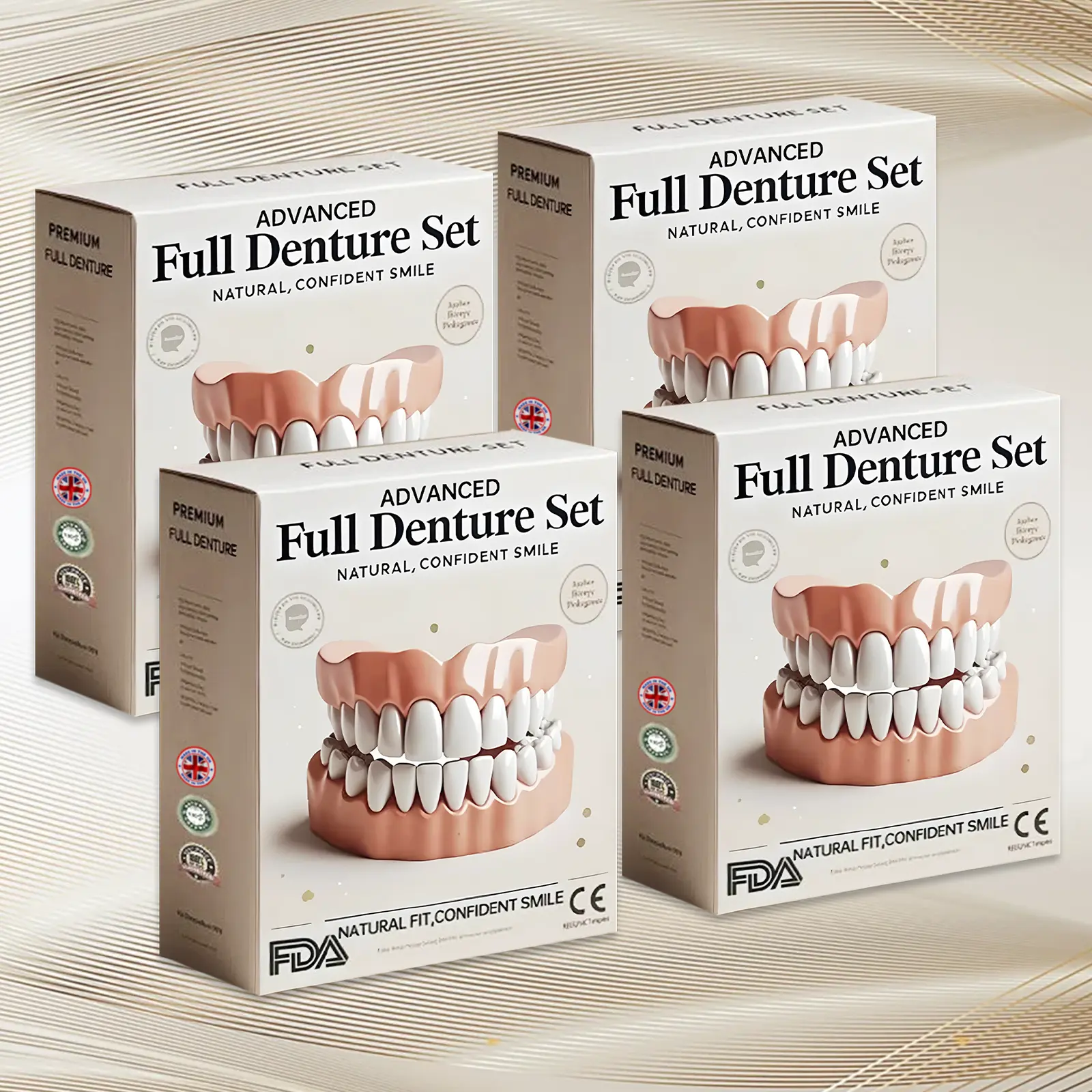 🦷𝐀𝐝𝐯𝐚𝐧𝐜𝐞𝐝 𝐂𝐮𝐬𝐭𝐨𝐦𝐢𝐳𝐞𝐝 𝐅𝐮𝐥𝐥 𝐃𝐞𝐧𝐭𝐮𝐫𝐞 𝐒𝐞𝐭🦷 - Image 4