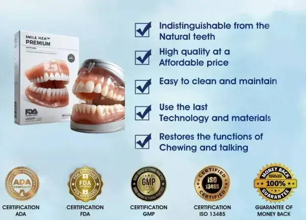 🦷Advanced Customized Full Denture Set - Image 4