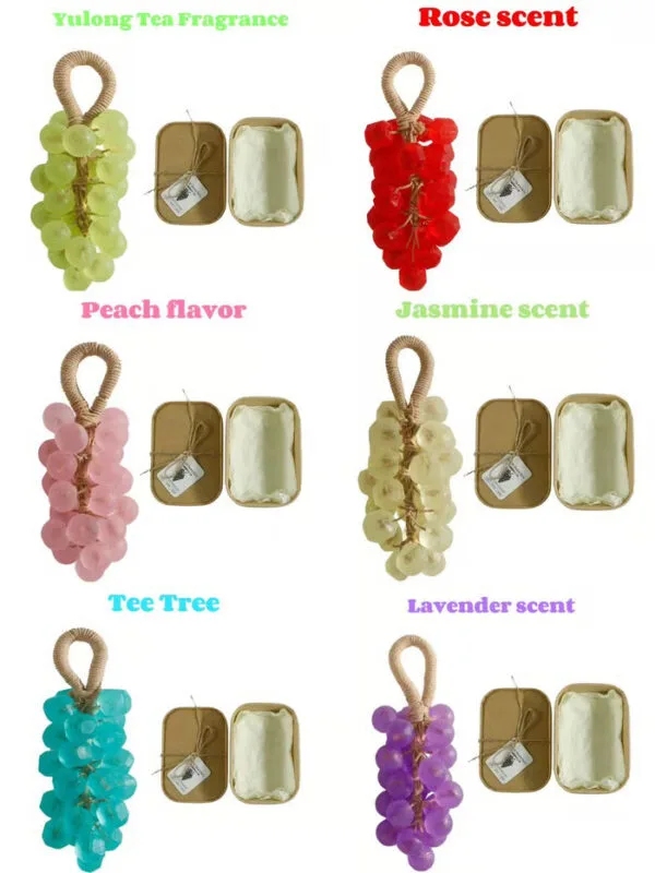 Handmade Grape-Shaped Soap
