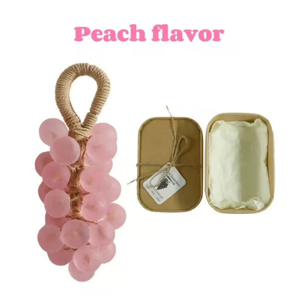 Handmade Grape-Shaped Soap