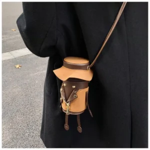 Hat Lid Shoulder Bag