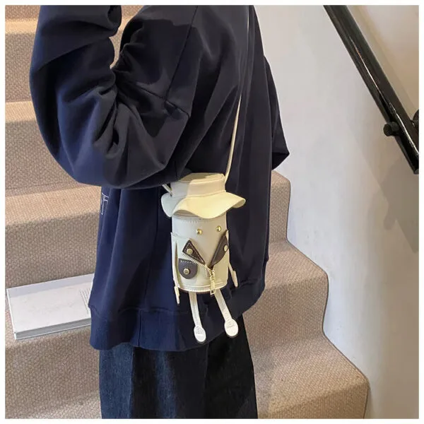Hat Lid Shoulder Bag