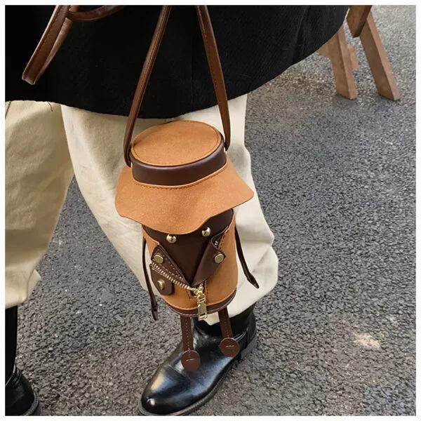 Hat Lid Shoulder Bag