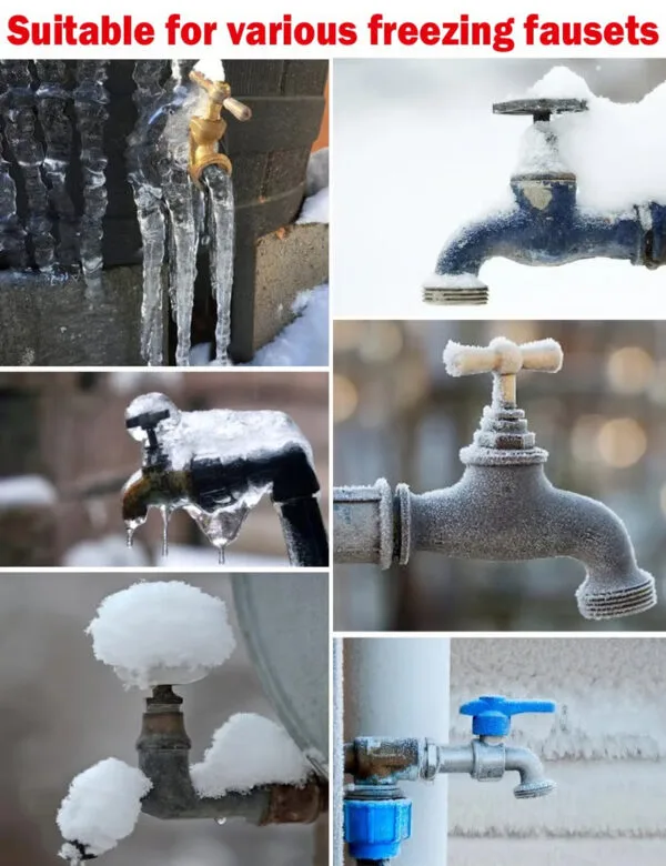 Insulated Outdoor Faucet Covers for Winter Protection