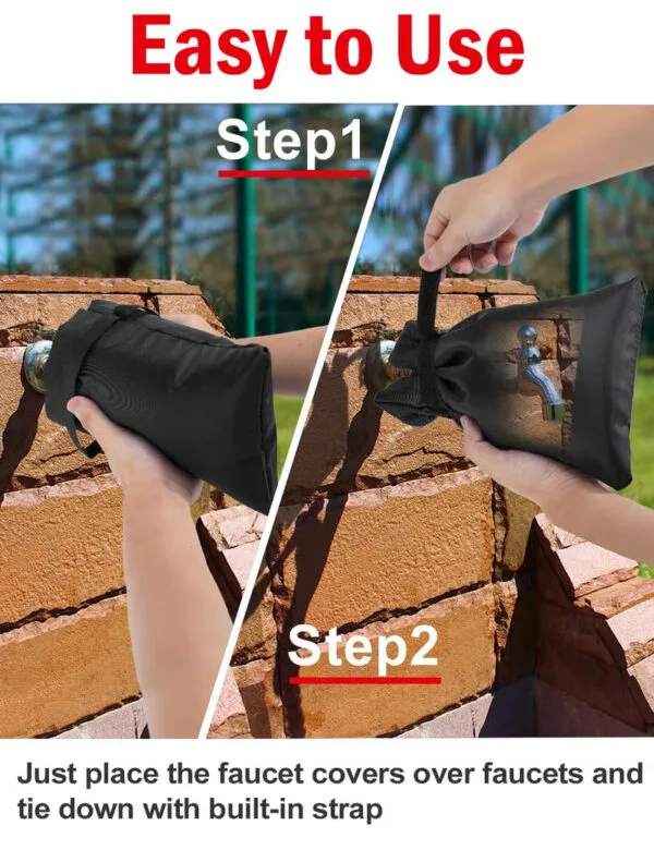 Insulated Outdoor Faucet Covers for Winter Protection