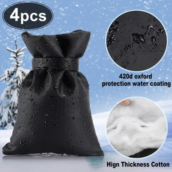 Insulated Outdoor Faucet Covers for Winter Protection