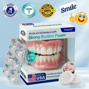 Full Denture with Strong Suction