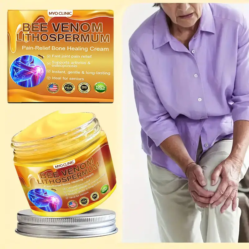 BEE VENOM LITHOSPERMUM Pain-Relief Bone Healing Cream - Image 2