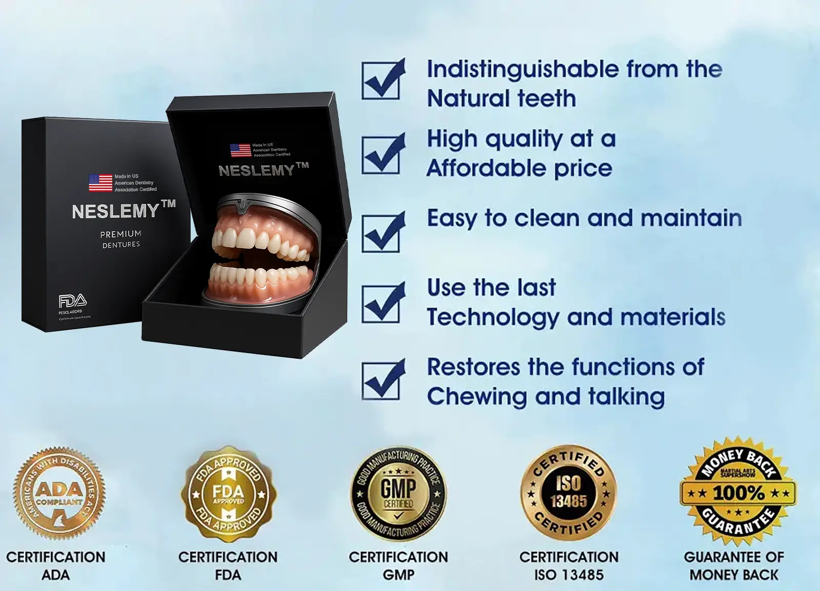 🦷Advanced Customized Full Denture Set🦷 - Image 3