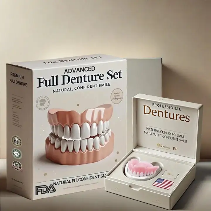 🦷 Fortgeschrittenes, maßgeschneidertes Vollprothesen-Set 🦷 (⏰ Limitierter Rabatt, nur noch 30 Minuten verfügbar ⏰) - Image 2
