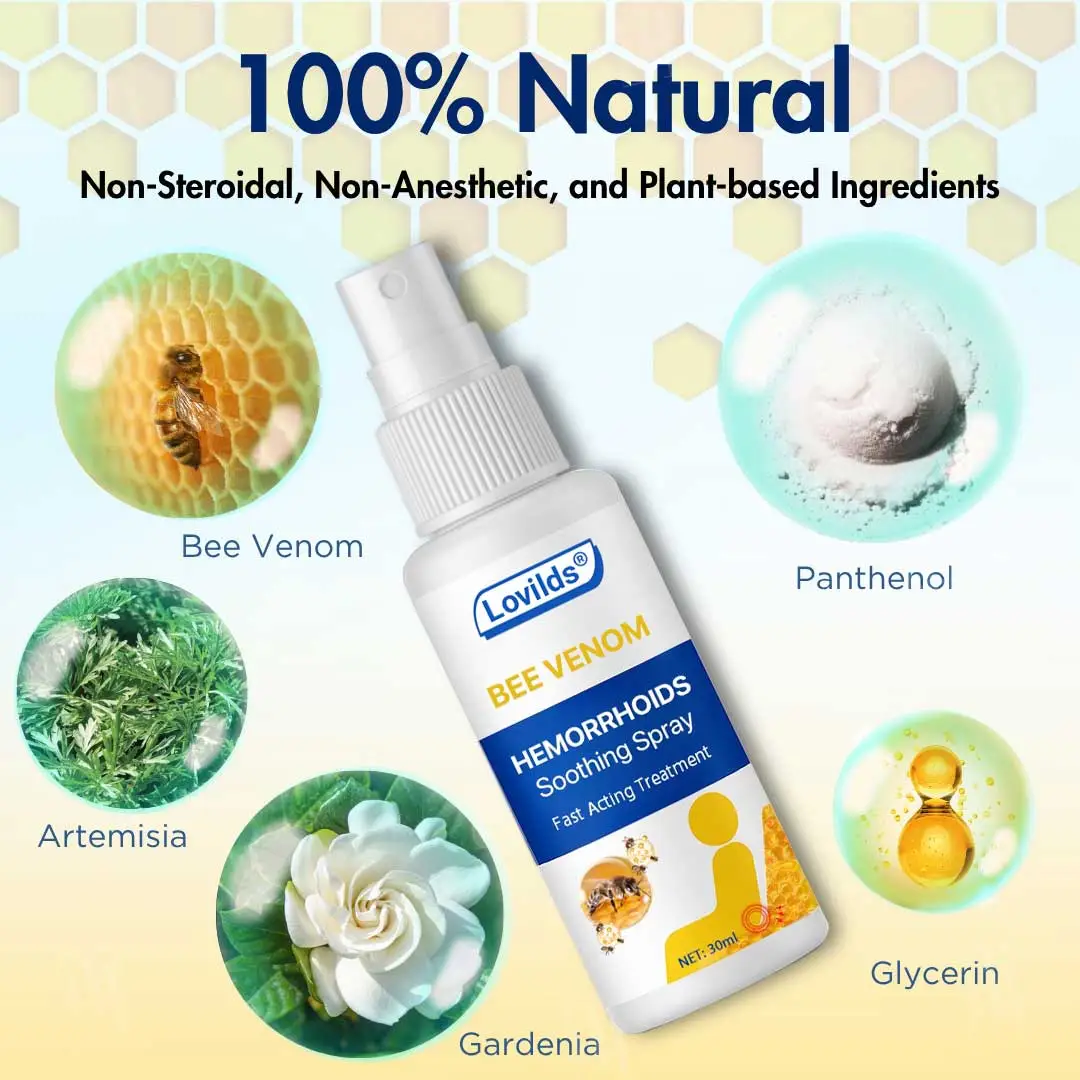 Bee Venom Spray – Rapid Soothing for Hemorrhoid Discomfort - Image 5