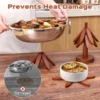Premium Heat-Resistant Wooden Trivet