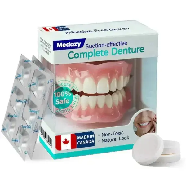 Suction-fit Complete Denture 🦷🍎🍏 - Image 2