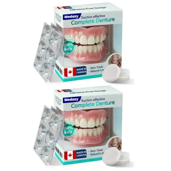Suction-fit Complete Denture 🦷🍎🍏 - Image 3
