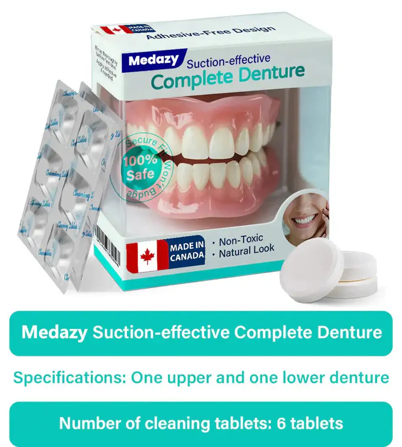 Suction-fit Complete Denture 🦷🍎🍏