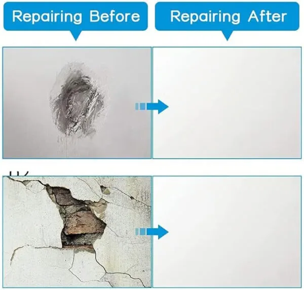 Quick Drywall Repair No Tools