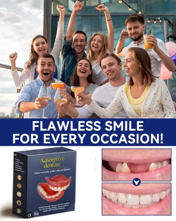 Adhesive teeth (upper and lower) - Image 3