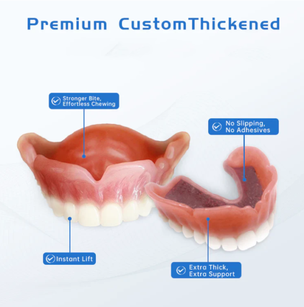 Adhesive teeth (upper and lower) - Image 8