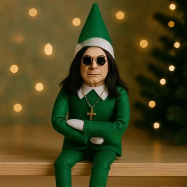 Rock & Roll Elf Ornaments