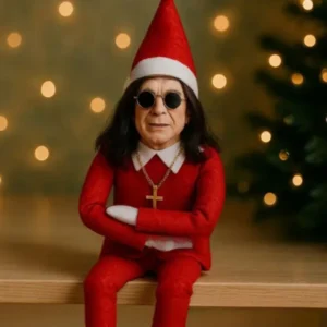 Rock & Roll Elf Ornaments