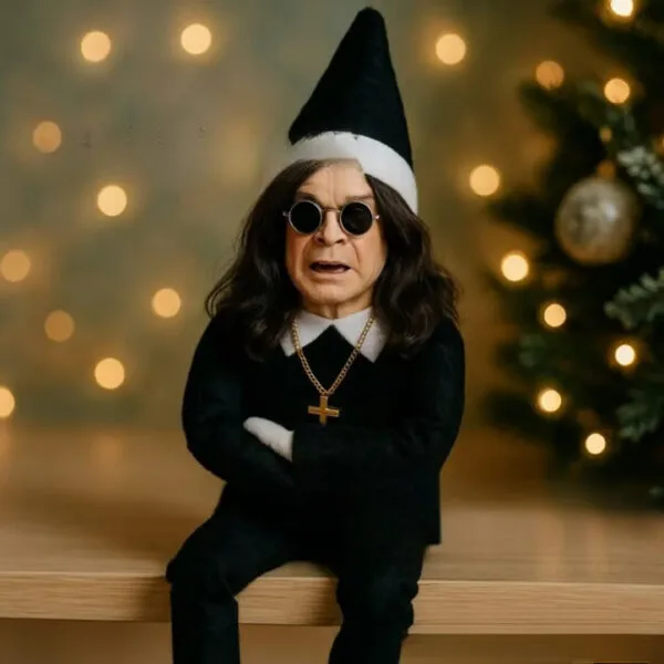 Rock & Roll Elf Ornaments
