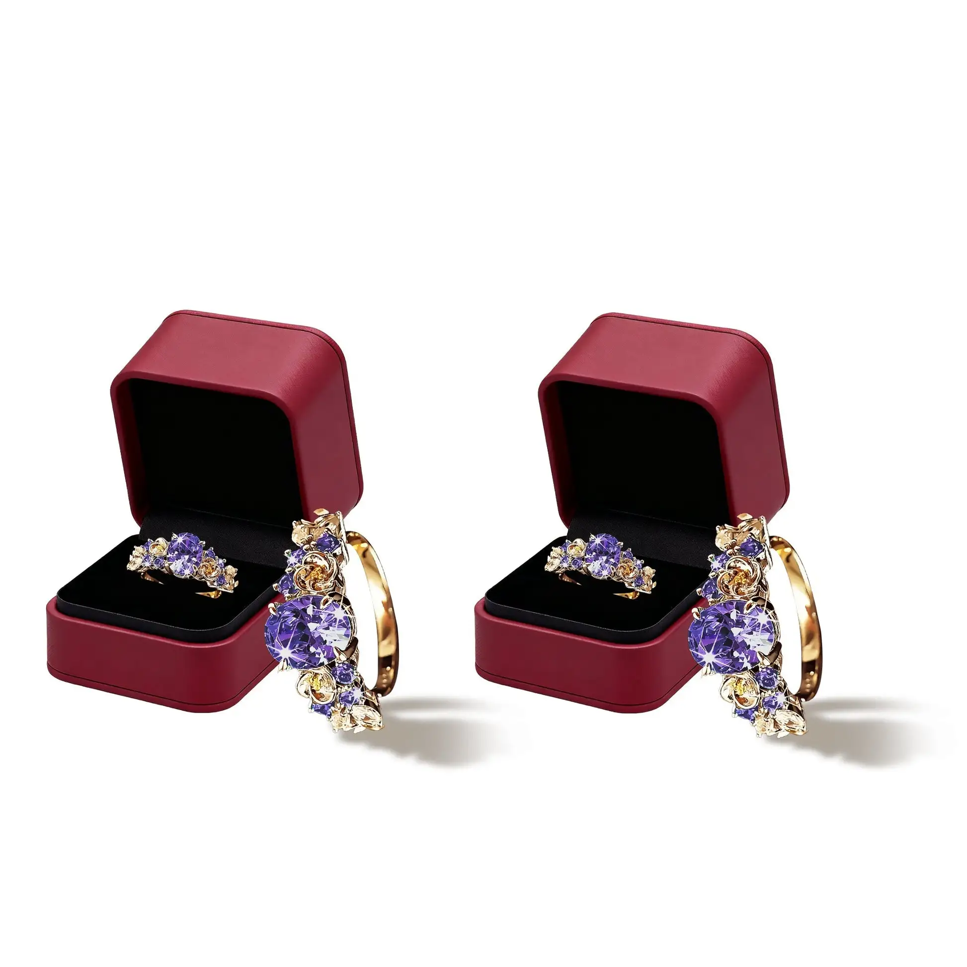 Magnetology Moissanite Diamond Ring - Image 19