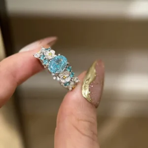 Magnetology Moissanite Diamond Ring - Image 3