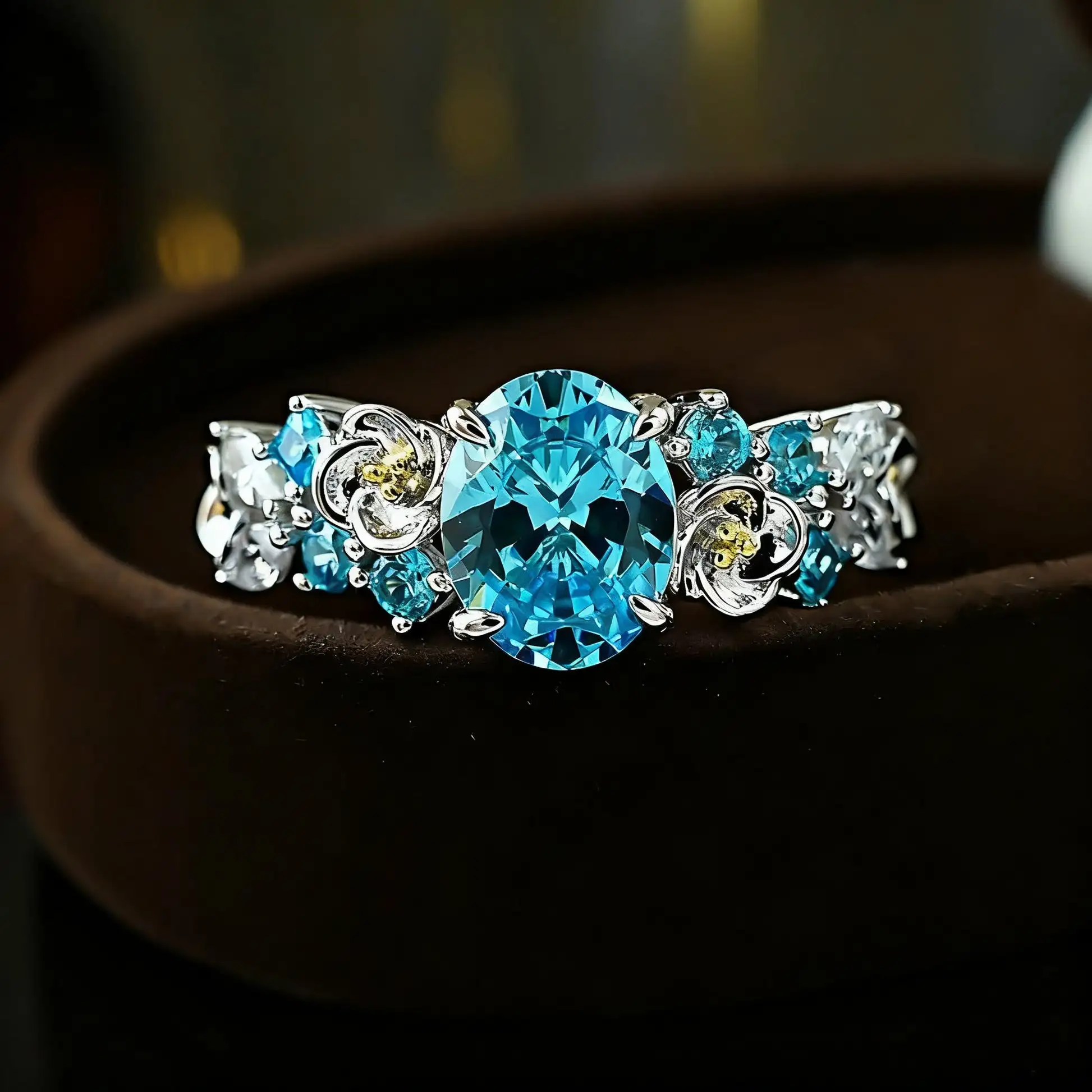 Magnetology Moissanite Diamond Ring - Image 5