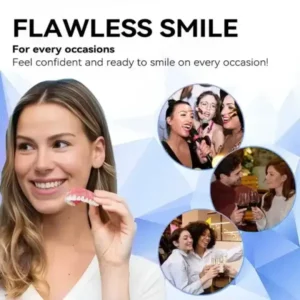Premium Custom Silicone Denture Set - Image 3