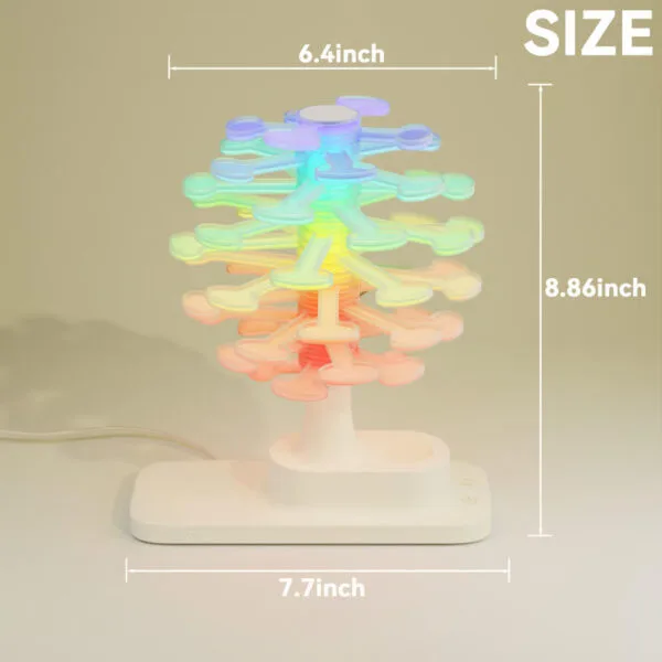 Spiral Wireless Charging Lamp