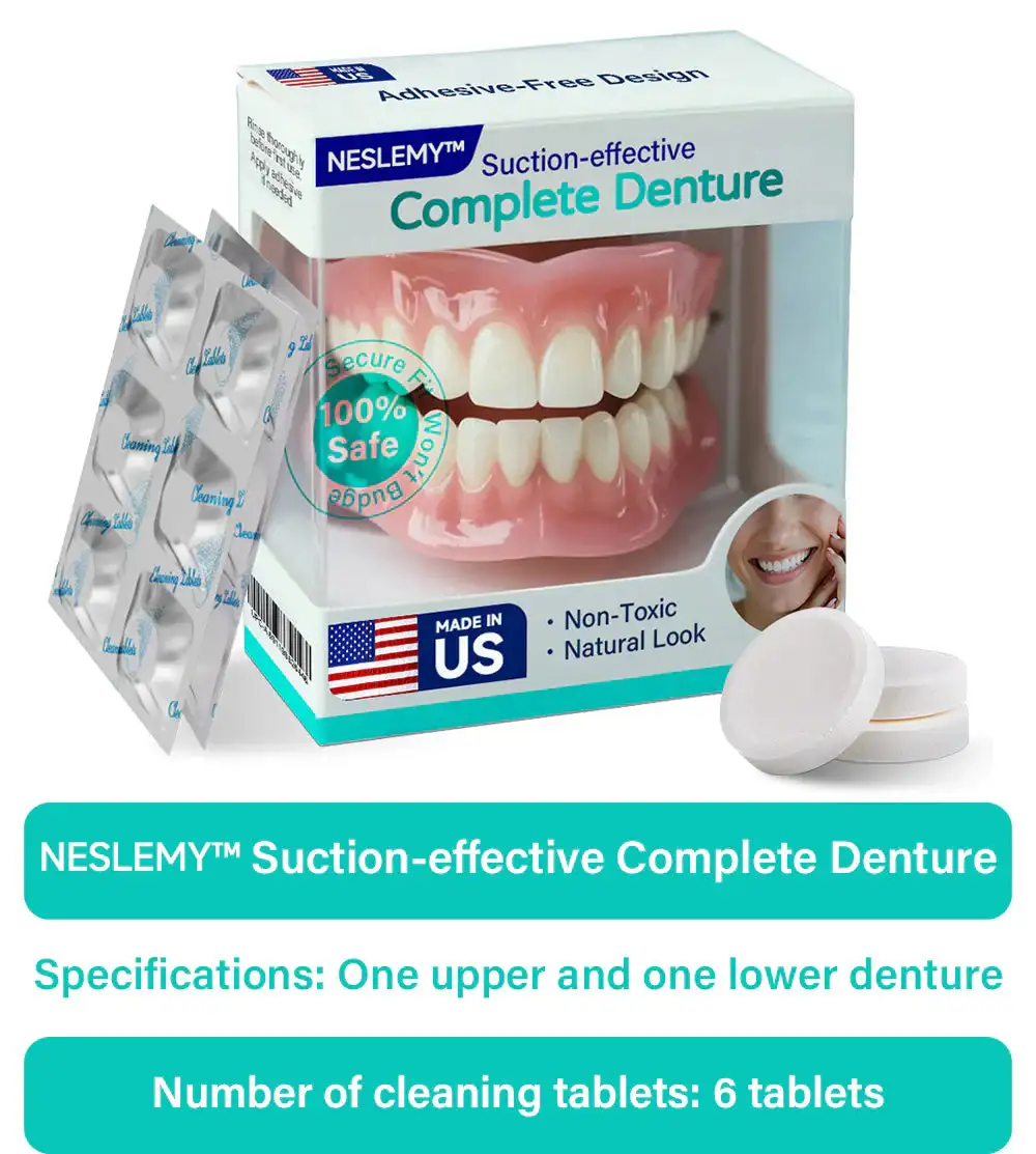 Suction-fit Complete Denture