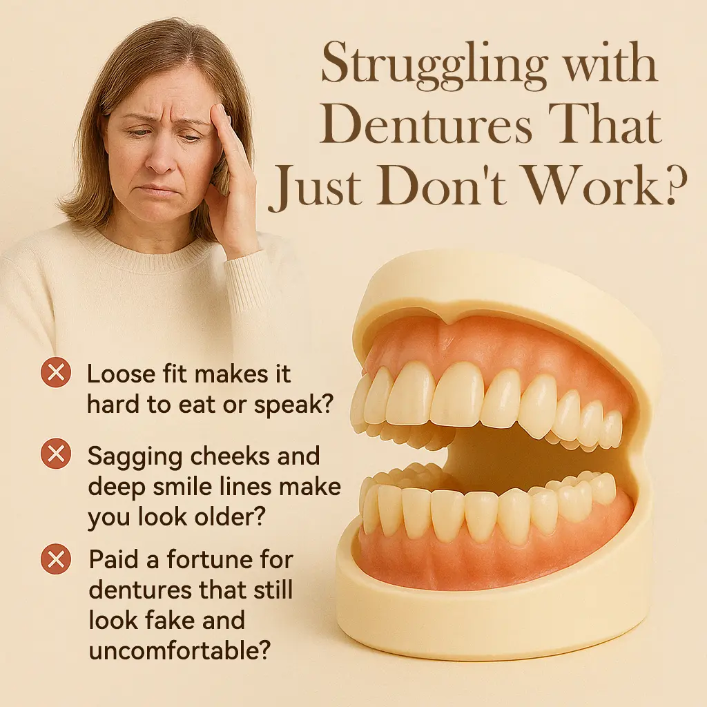🐱🐉💦- 𝐏𝐫𝐞𝐦𝐢𝐮𝐦 𝐃𝐞𝐧𝐭𝐮𝐫𝐞- (✨Suitable for all mouth shapes, custom-made dentures for a perfect fit✨) - Image 11