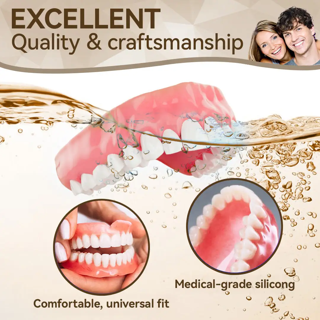 🐱🐉💦- 𝐏𝐫𝐞𝐦𝐢𝐮𝐦 𝐃𝐞𝐧𝐭𝐮𝐫𝐞- (✨Suitable for all mouth shapes, custom-made dentures for a perfect fit✨) - Image 10